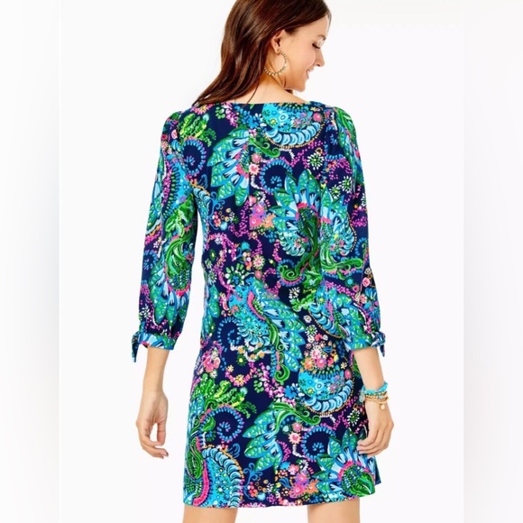 Lilly Pulitzer Cath 3/4 Sleeve Dress - Picture 4 of 11